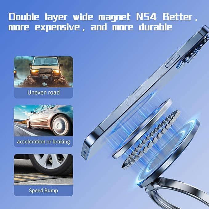 Magnetic mobile phone holder