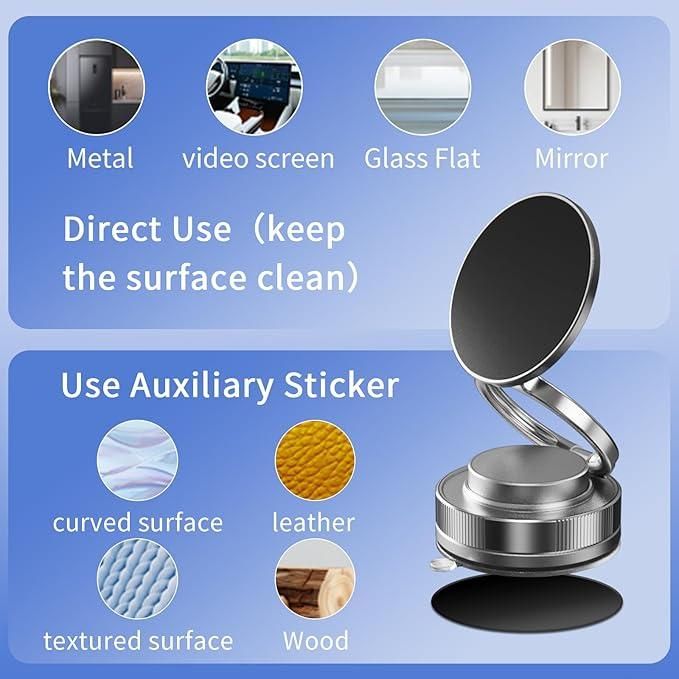 Magnetic mobile phone holder