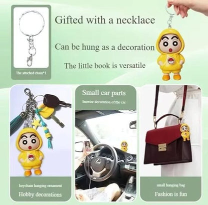 Face changing key chain