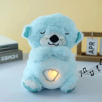 Breathing Teddy Bear Toy